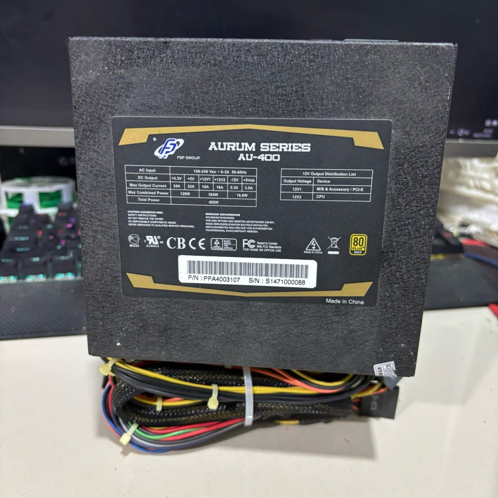 PSU GAMING FSP AURUM 400W 80+ GOLD