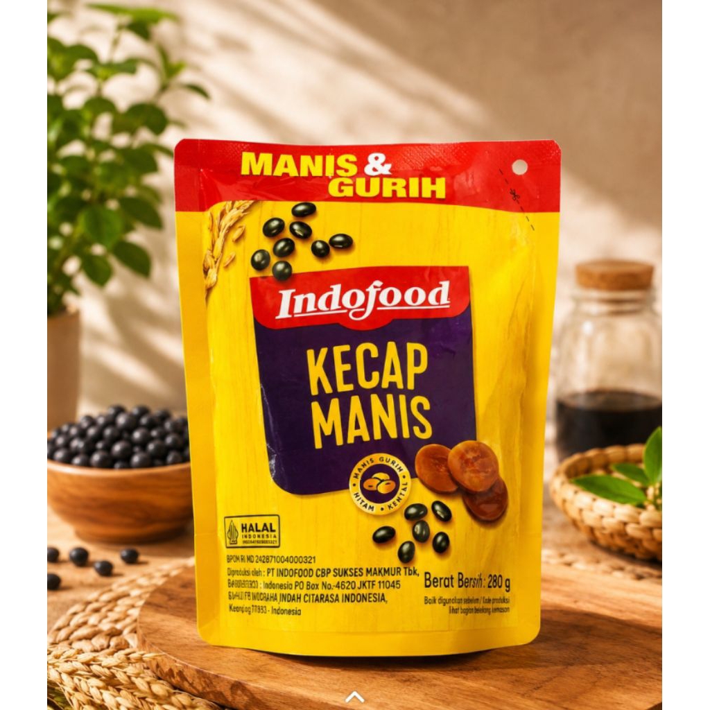kecap manis kemasan kecil kecap manis merk Indofood Kecap Manis Indofood 250ml  kecap sachet Indofoo