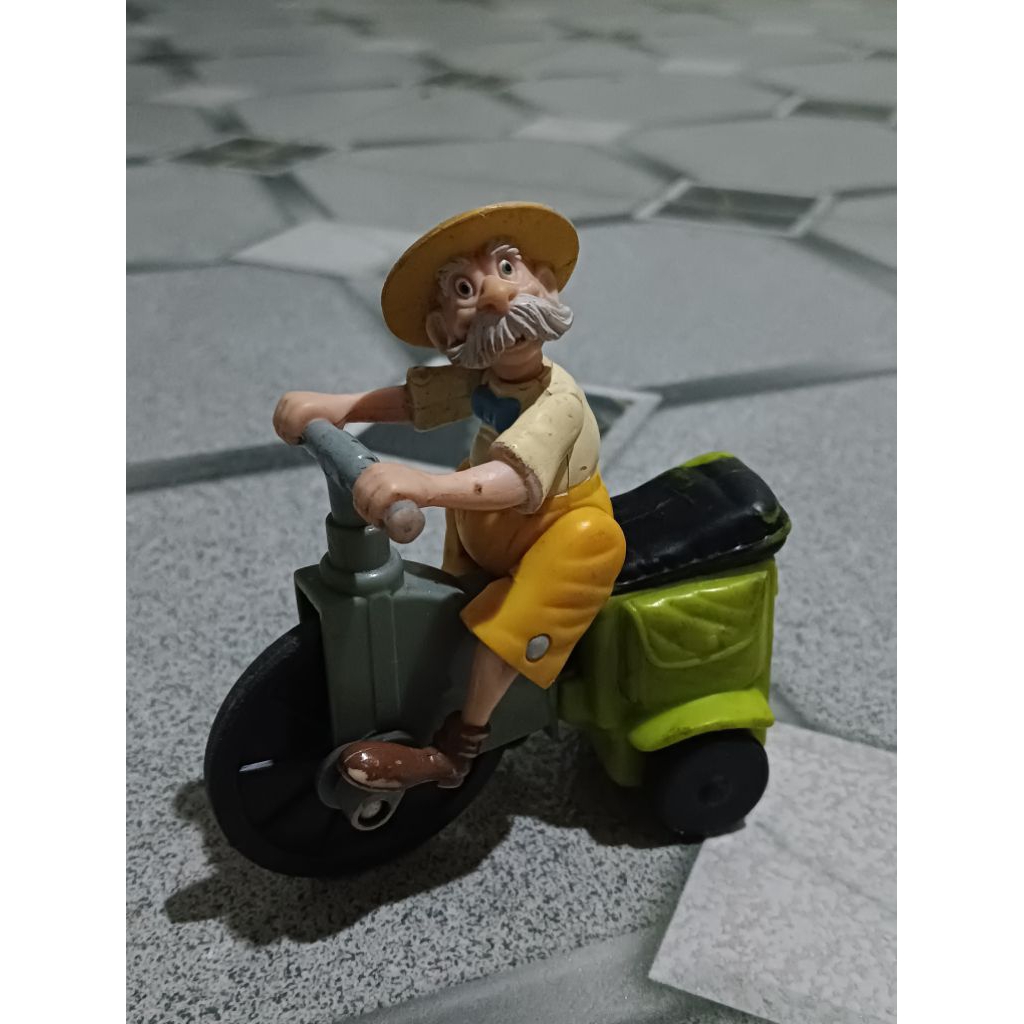 Action Figure 1999 Happy Meal Disney Tarzan Profesor Archimedes Q Porter (Bekas)