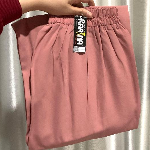 Rok Kerja Panjang Wolfis Wolvis Wolpeach Polos Premium Grade A Full Karet Pinggang KaRINA TERMURAH