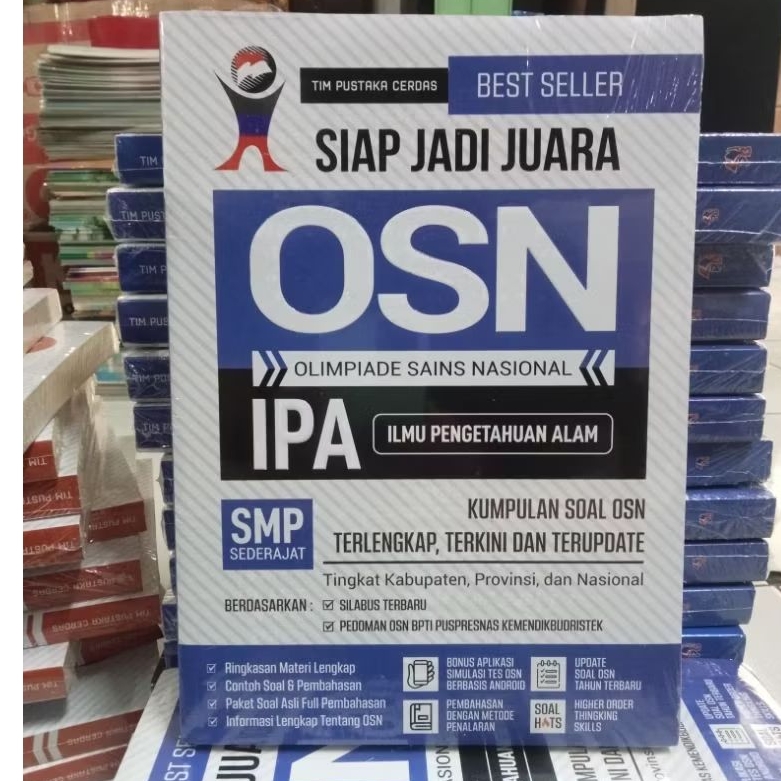 BUKU OLIMPIADE OSN IPA SMP, SIAP JADI JUARA OSN IPA SMP
