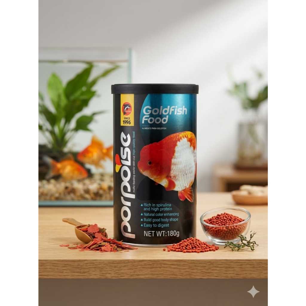 Porpoise Goldfish Food 180g Premium