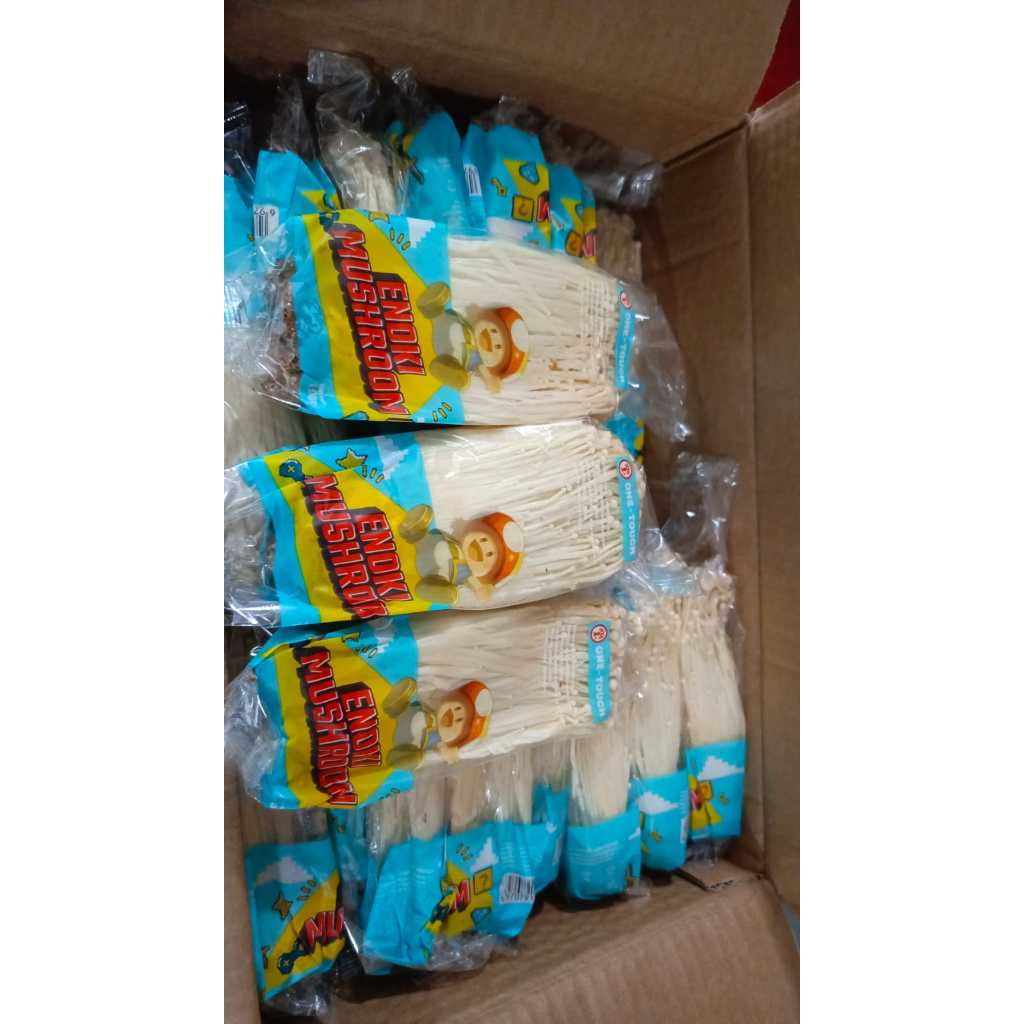 JAMUR ENOKI - 1 DUS 50pcs