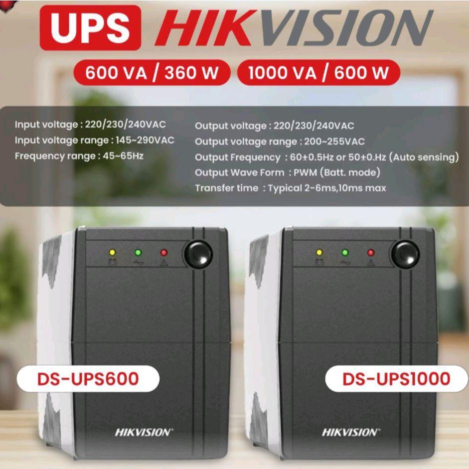 UPS HIKVISION DS-UPS1000 1000VA/600WATT