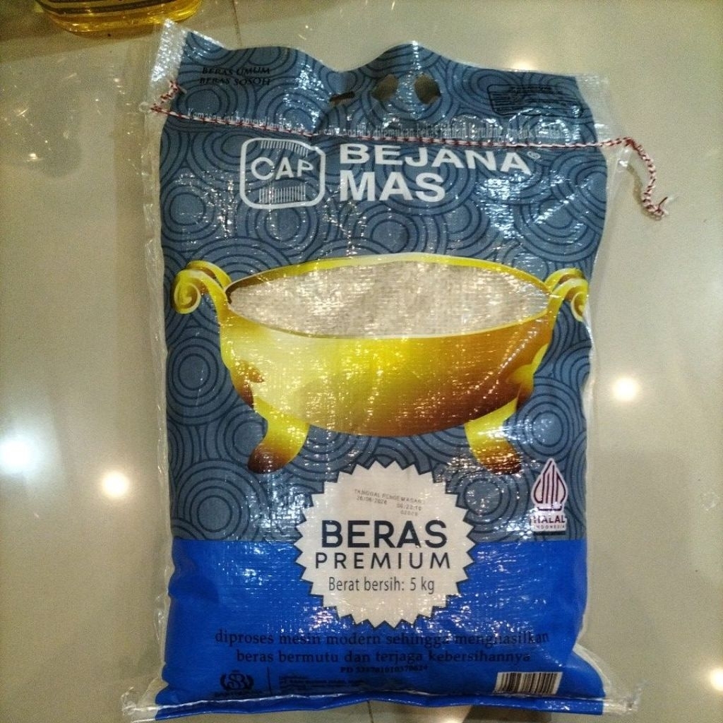 Beras Bejana mas 5 kg