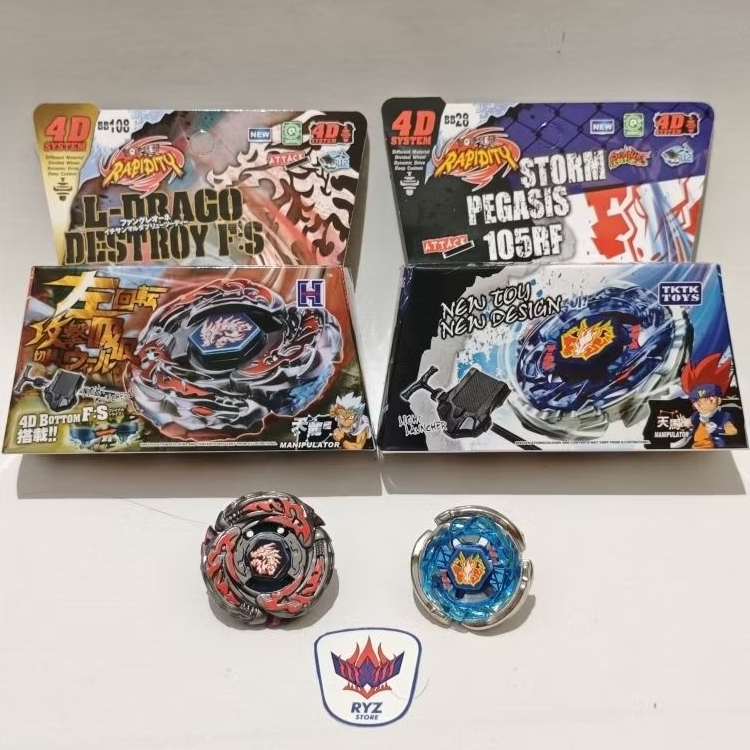 Rep Beyblade Metal Burst Pegasis L Drago