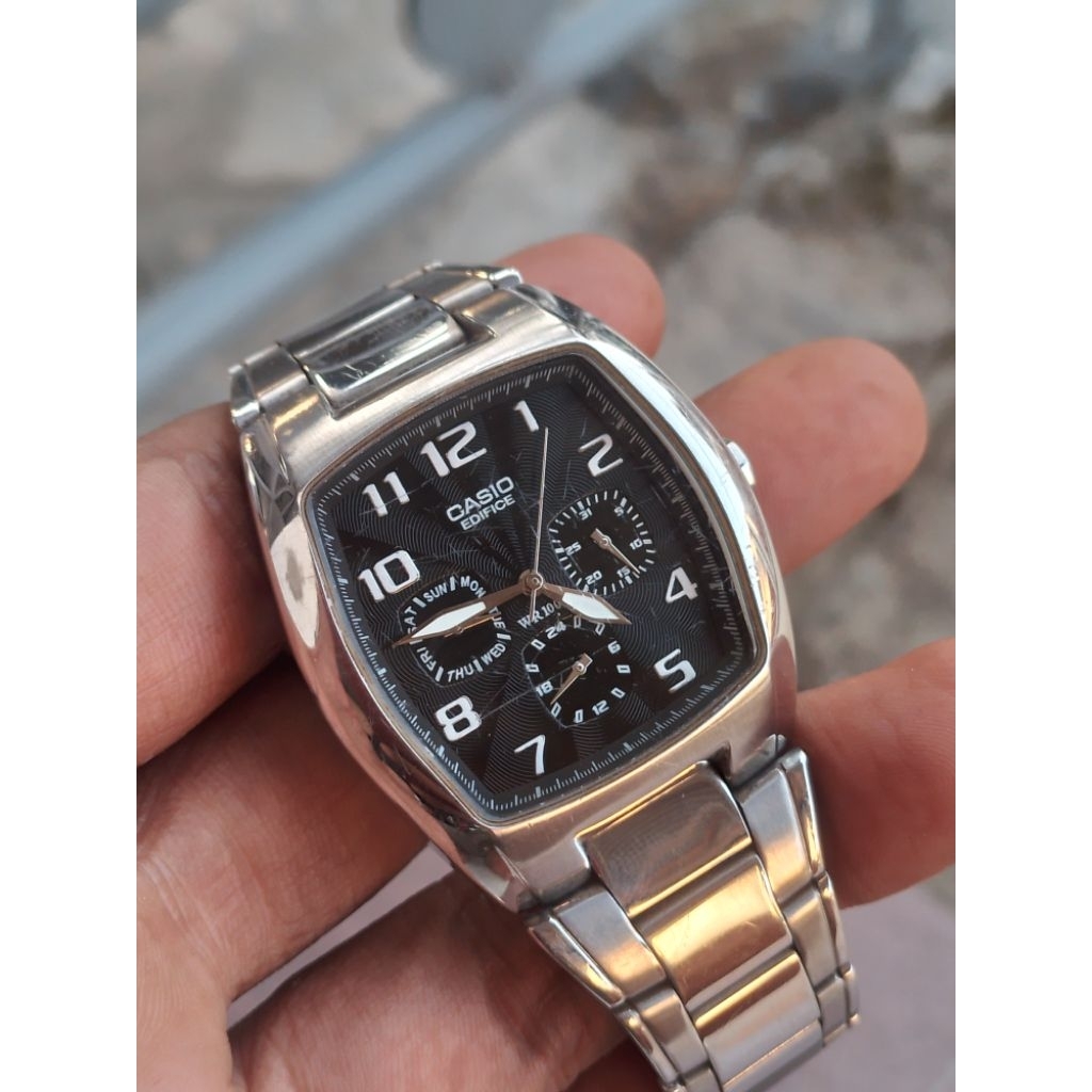 casio edifice jam tangan original preloved/second/bekas