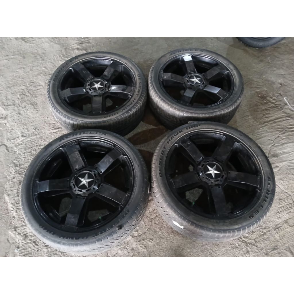 VELG RACING SECOND | RASTA R22X9 PCD 6X139'7 (BONUS BAN 285/40 R22 ACHILES)