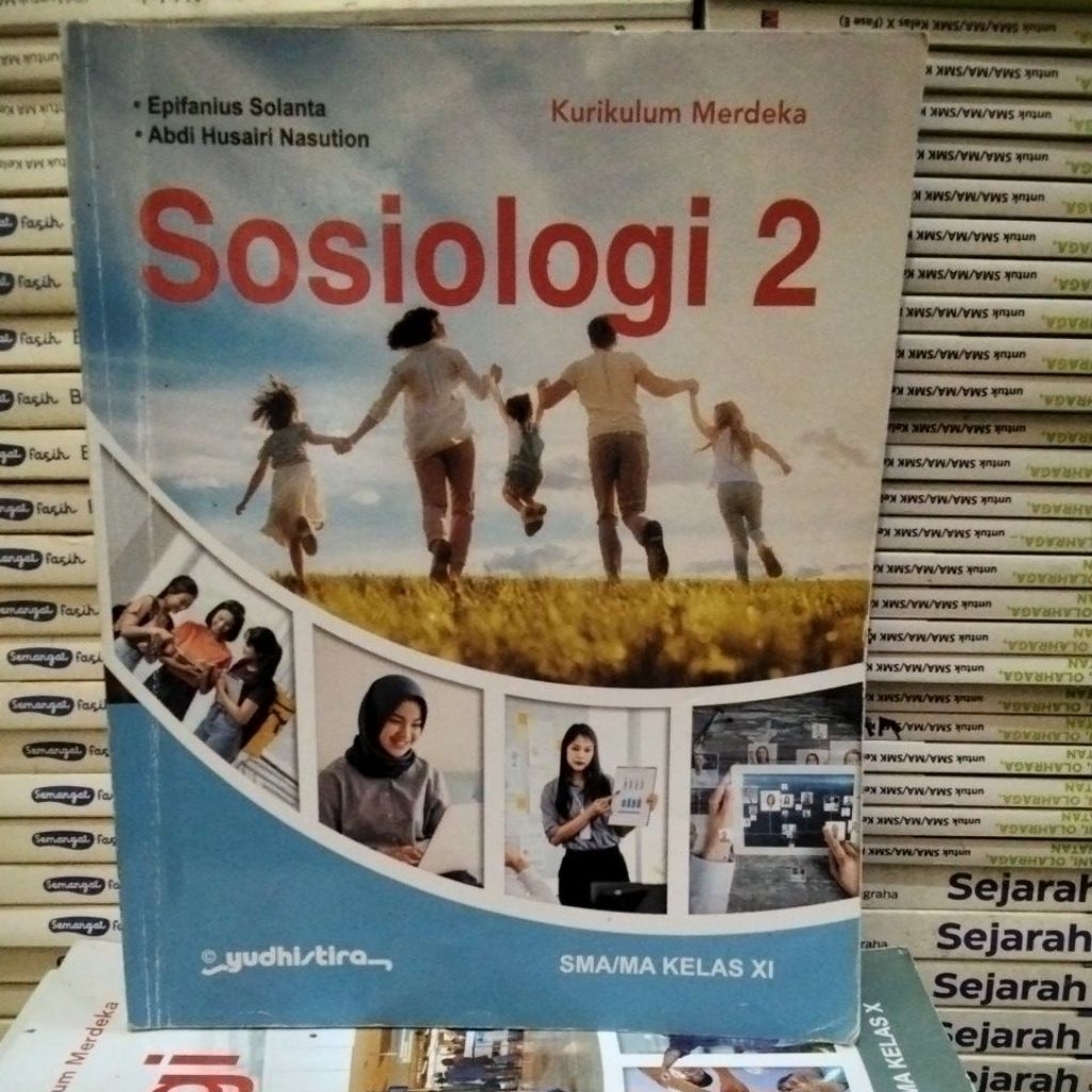 buku sosiologi SMA atau MA kelas 11 kurikulum merdeka Yudhistira