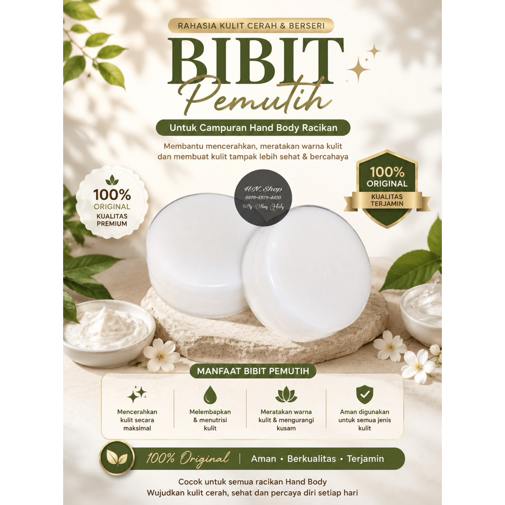 1 PCS CREAM PEMUTIH / BIBIT PEMUTIH