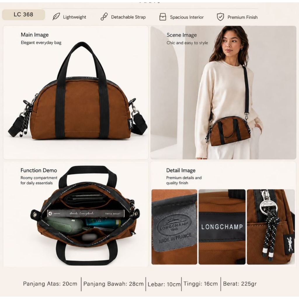 Slingbag Nylon LC386