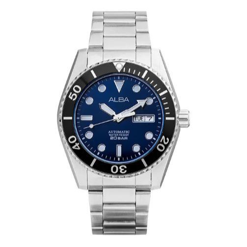 Jam tangan pria ALBA AL4333X1 Diver 200M sport Original Automatic Movement