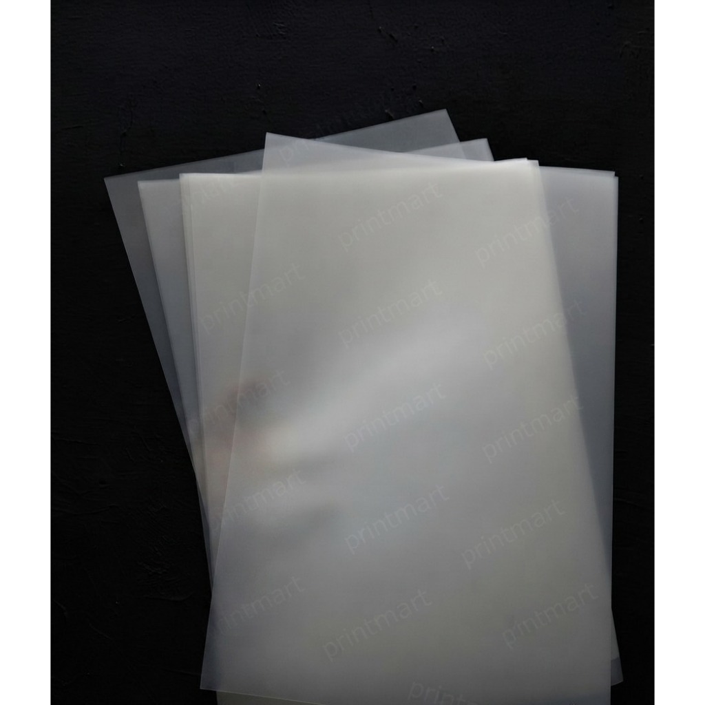 Bahan Kertas PVC ID Card Instan OVERLAY Laser toner