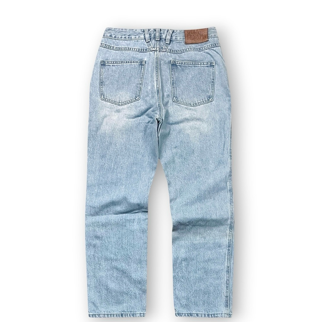Marithe Francois Girbaud Front Yoke Denim Pants Straight Fit