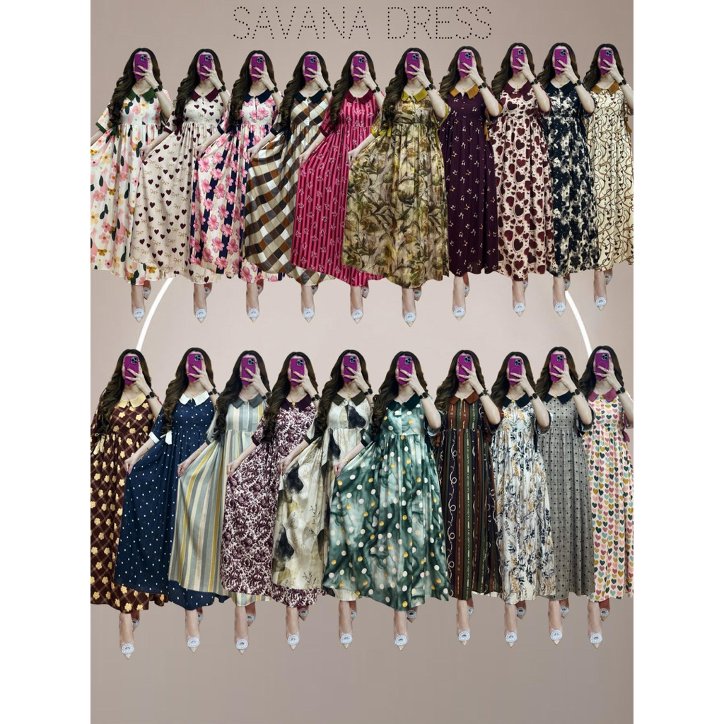 Savana dress vn store fashion
