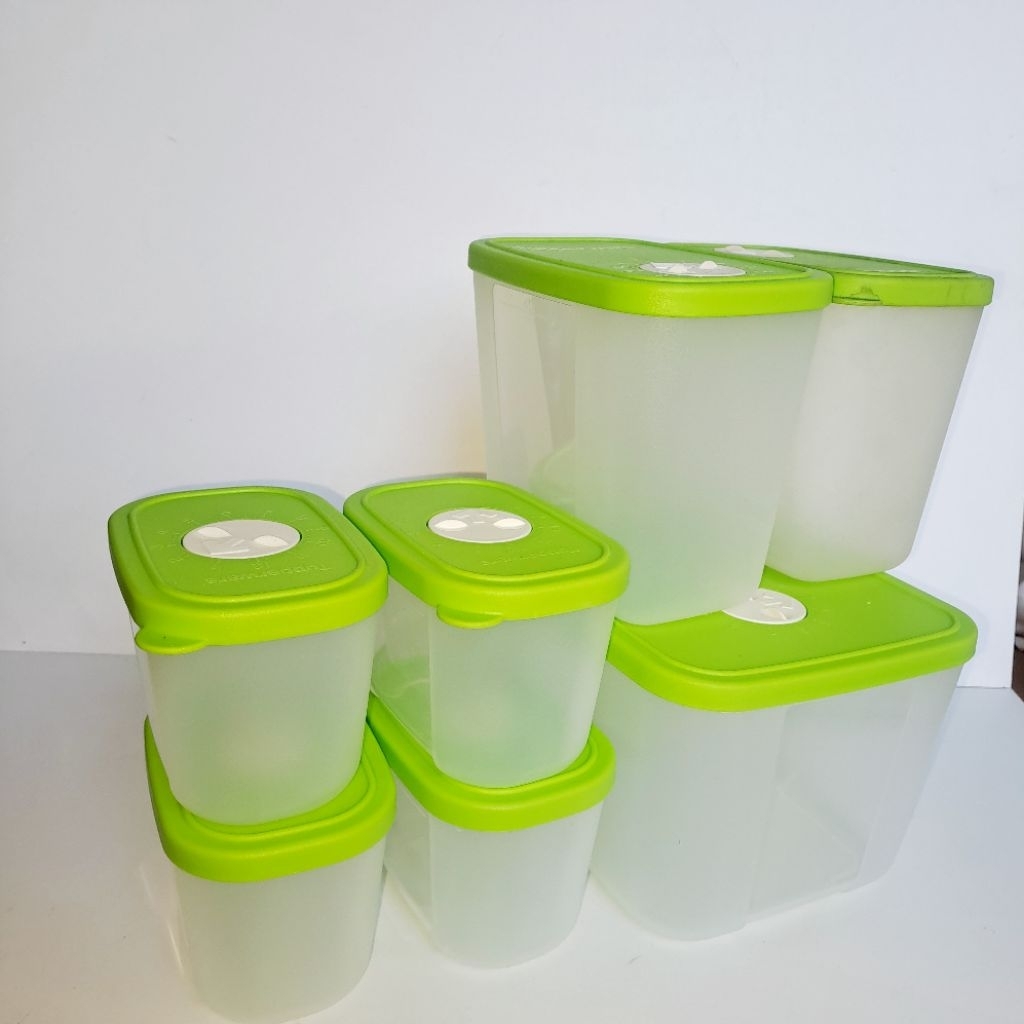 Tupperware Frizy Green Collection Set