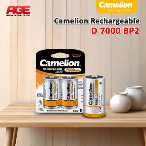 Camelion Rechargeable D 7000 BP2