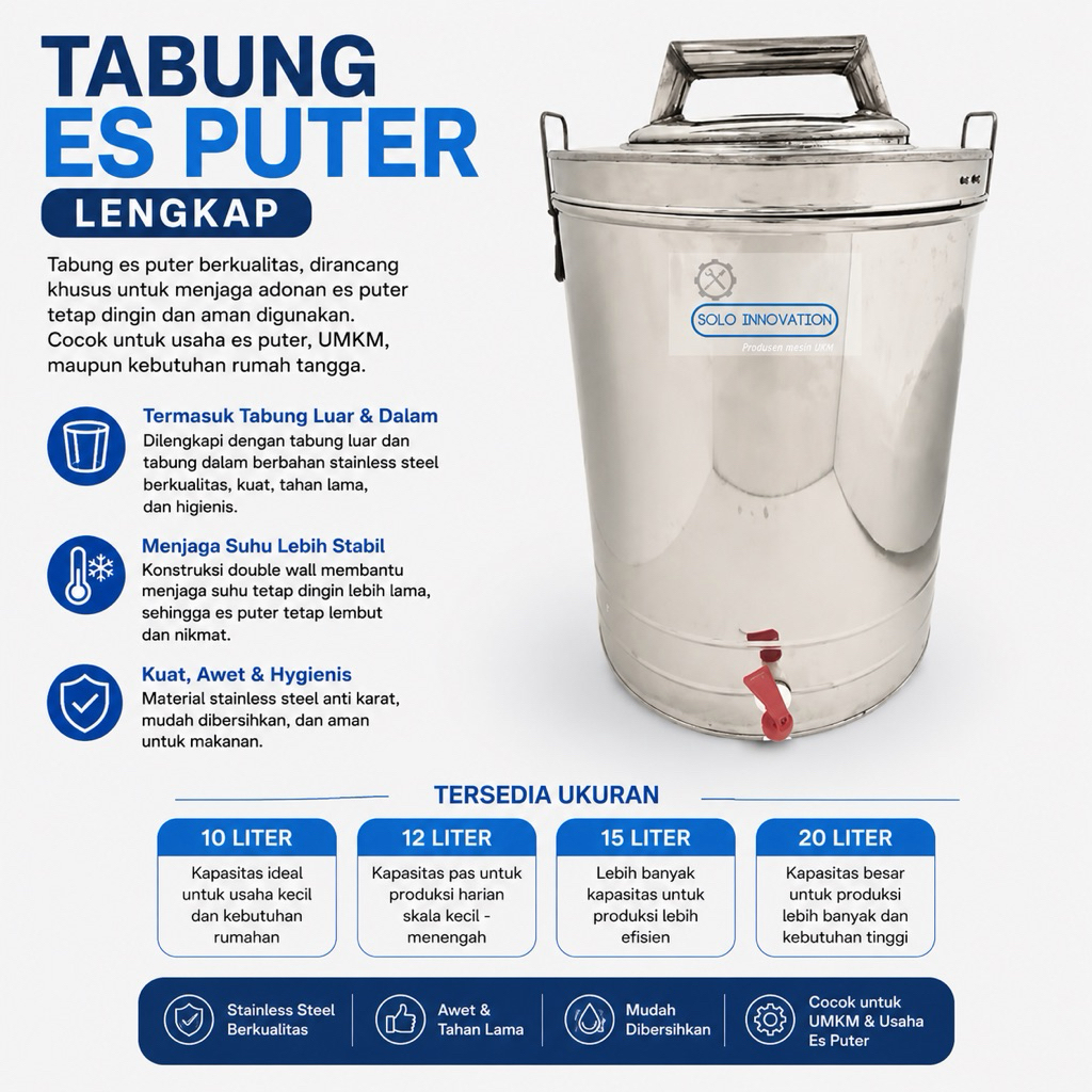 tabung es puter 20 liter