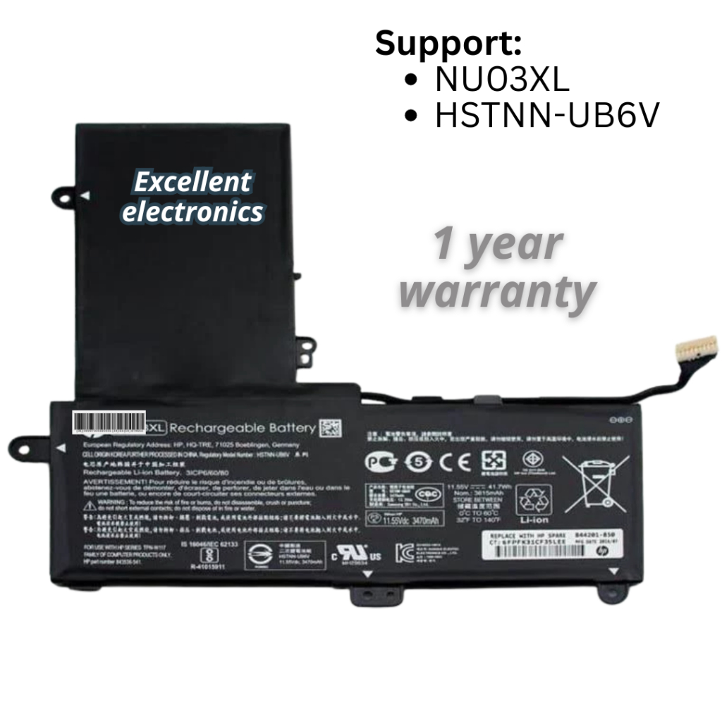 Baterai HP Pavilion x360 11-u068tu, Baterai HP Pavilion x360 11-u006tu, Baterai HP Pavilion x360 11-