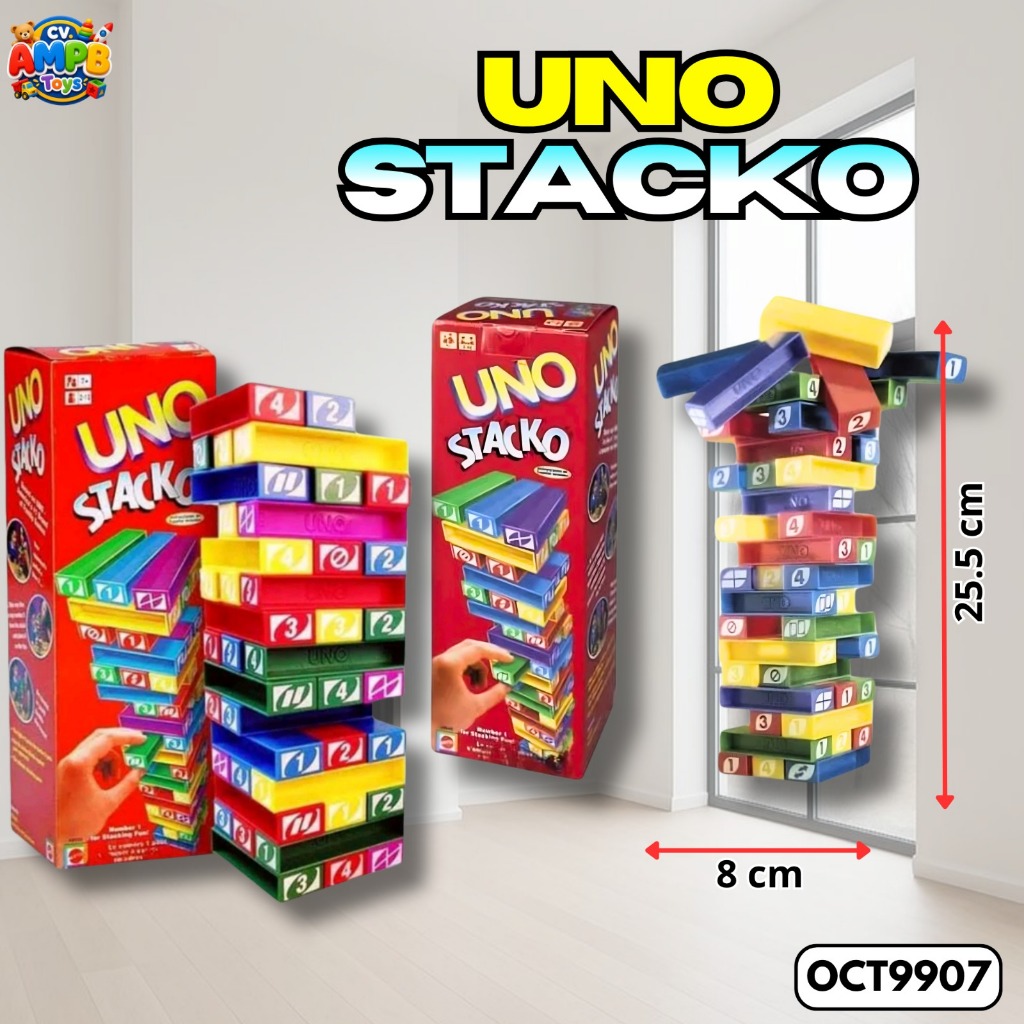 Mainan anak Uno Stacko/Uno Balok