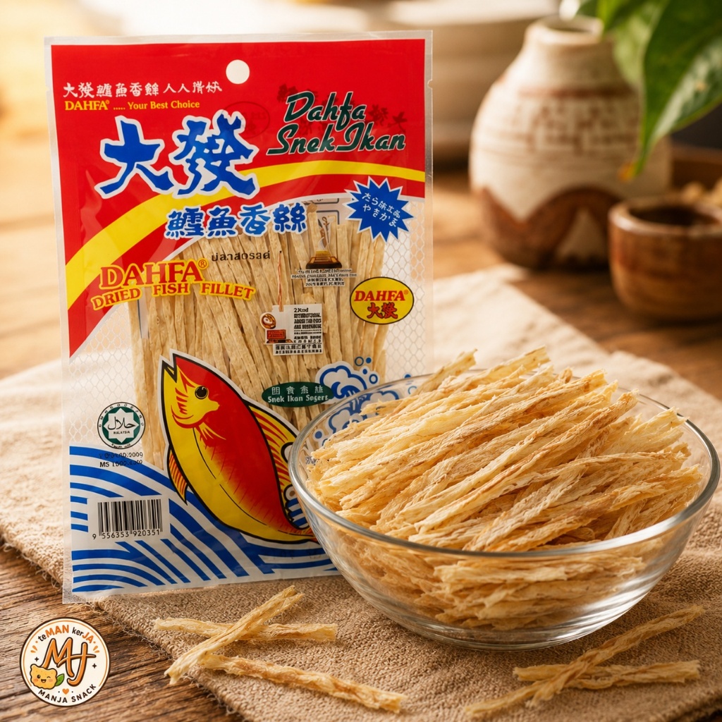 Juhi Dahfa 120GR / Juhi Ikan Dahfa Malaysia / Snack Ikan protein