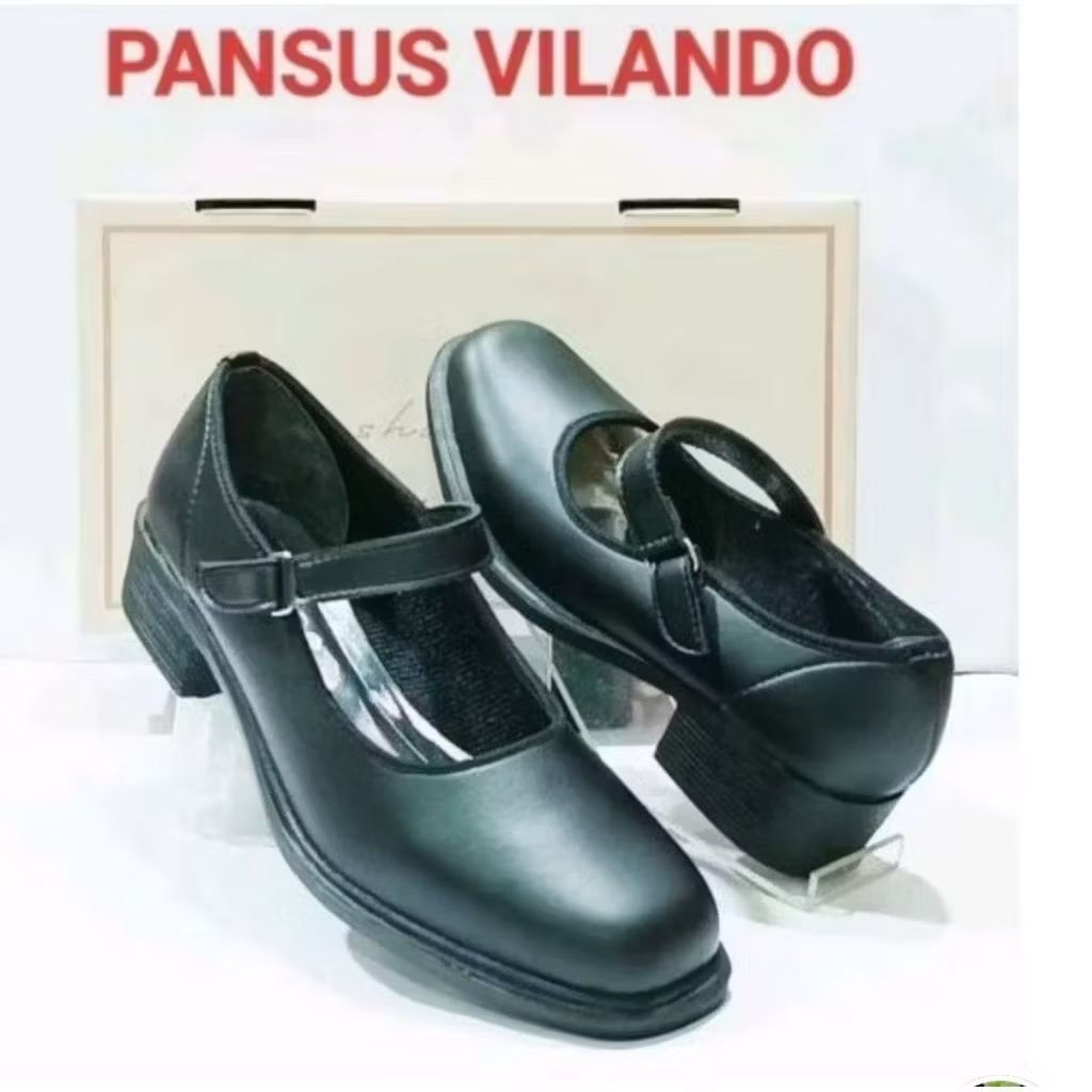 Sepatu Pantofel Wanita  Vilando/ Sepatu Pansus wanita Vilando / Sepatu Paskib Wanita Vilando