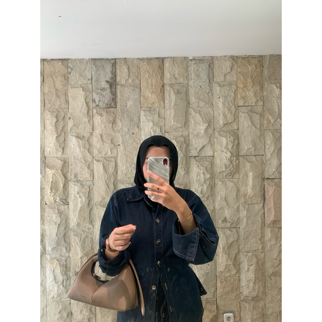 Gracias Label Yara Denim Shirt Preloved