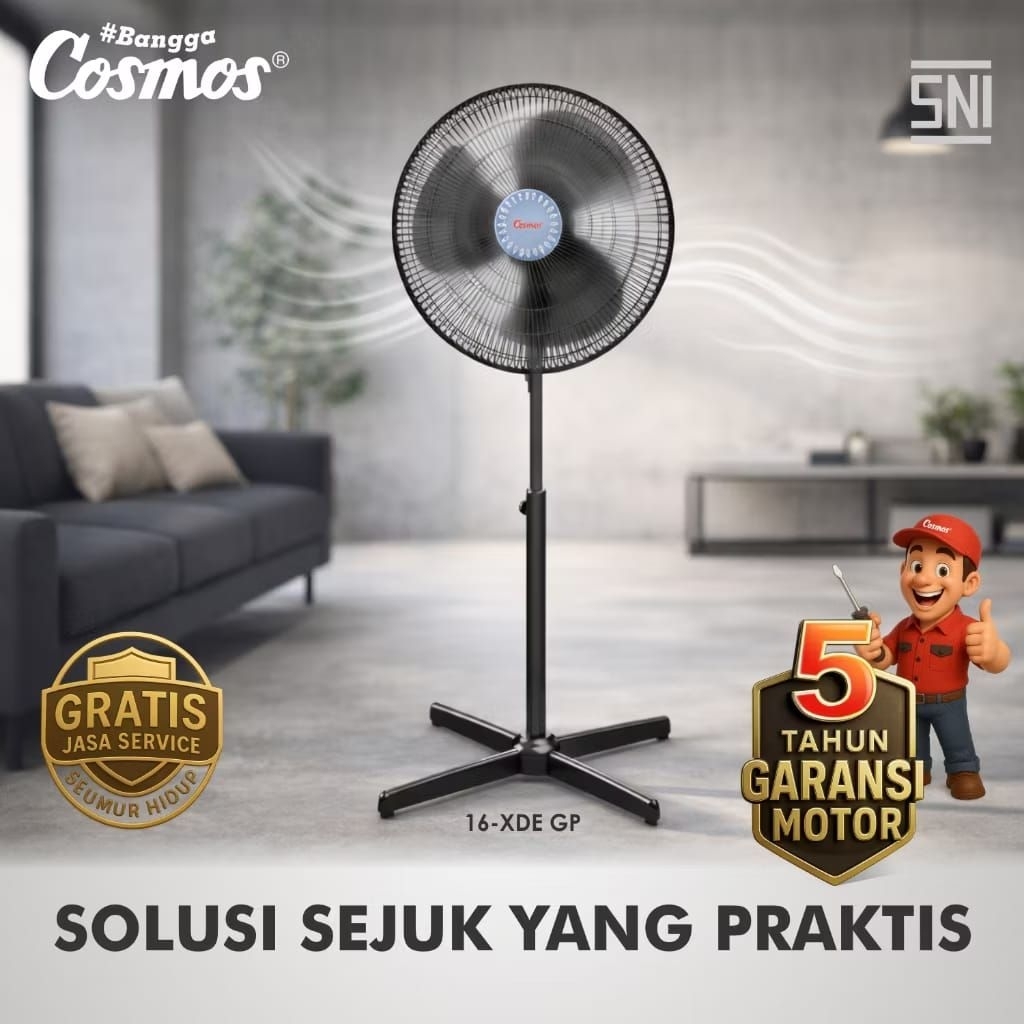 kipas angin berdiri cosmos 16inch XDE GP