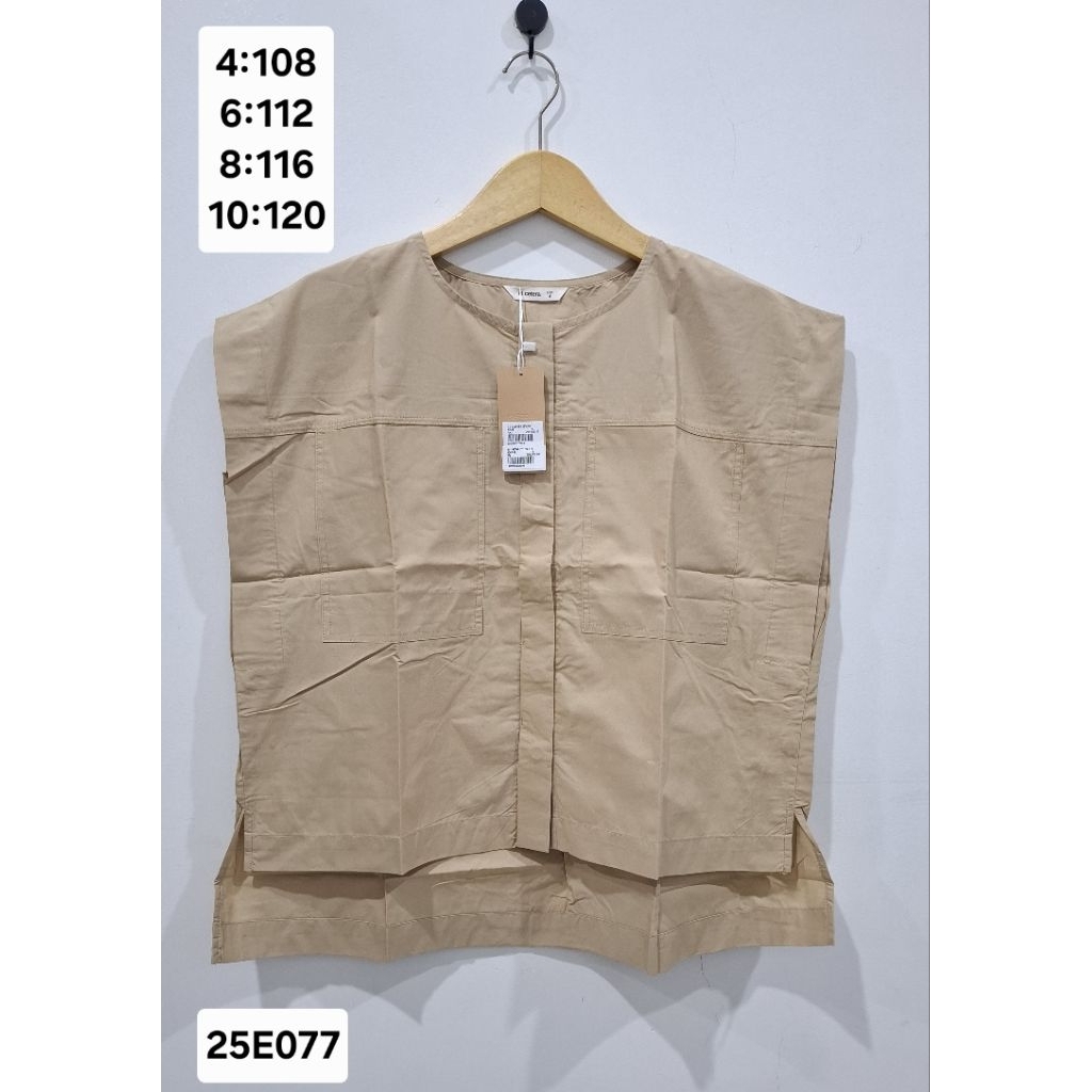ET CETERA VEST BLOUSE WANITA SLEEVELESS