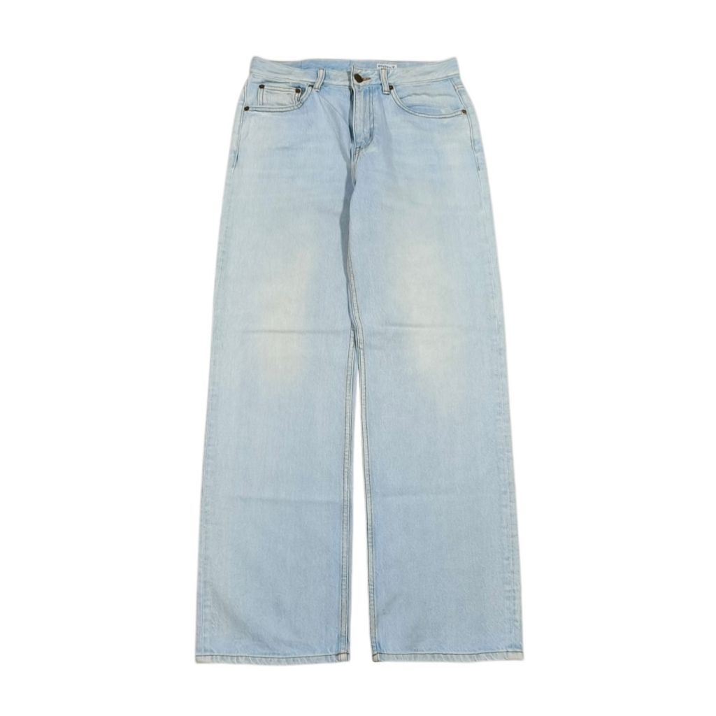 CELANA JEANS BAGGY BALLON Y2K FADING LOOSE REGULAR MODNINE SIZE 29