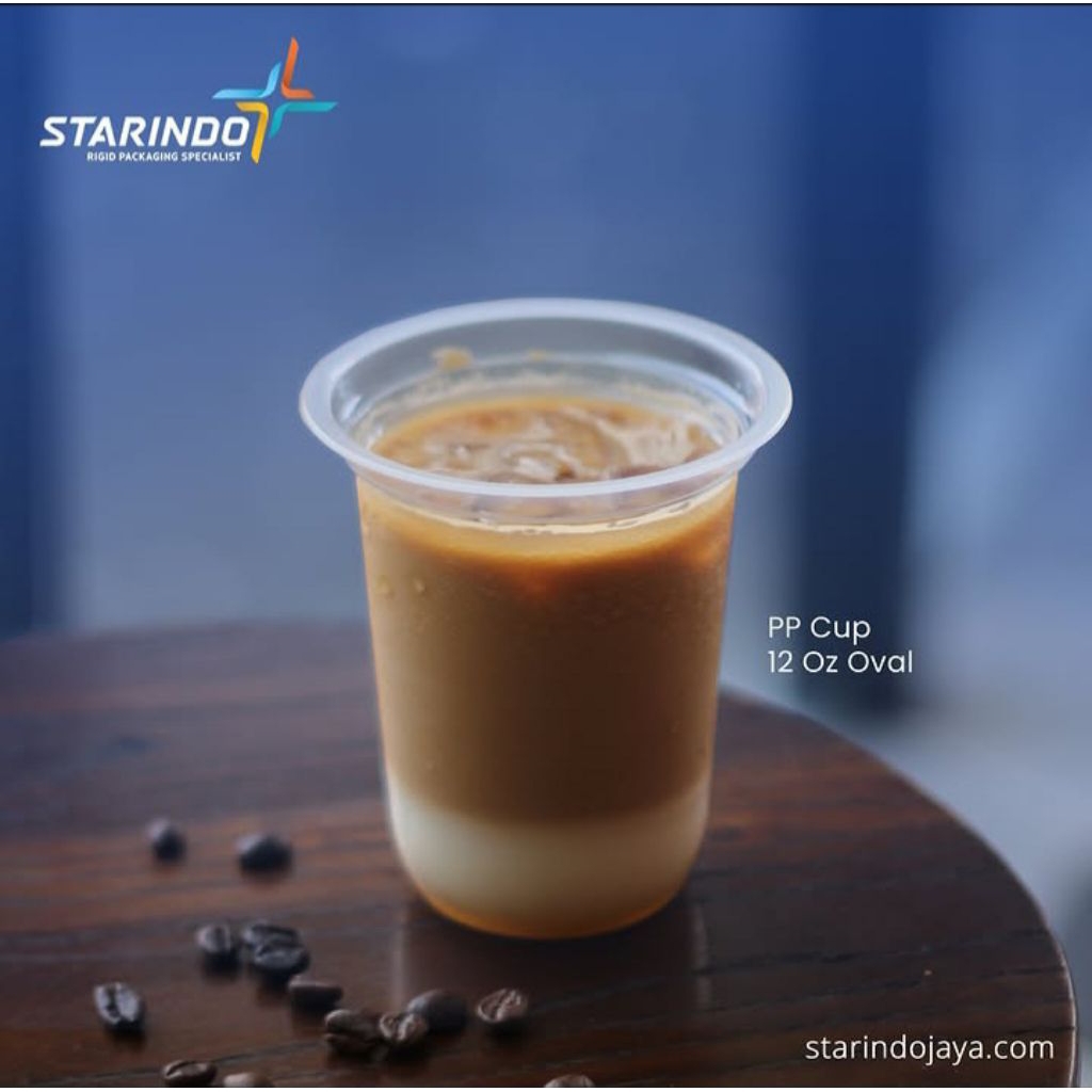 STARINDO CUP 12OZ OVAL 7GR