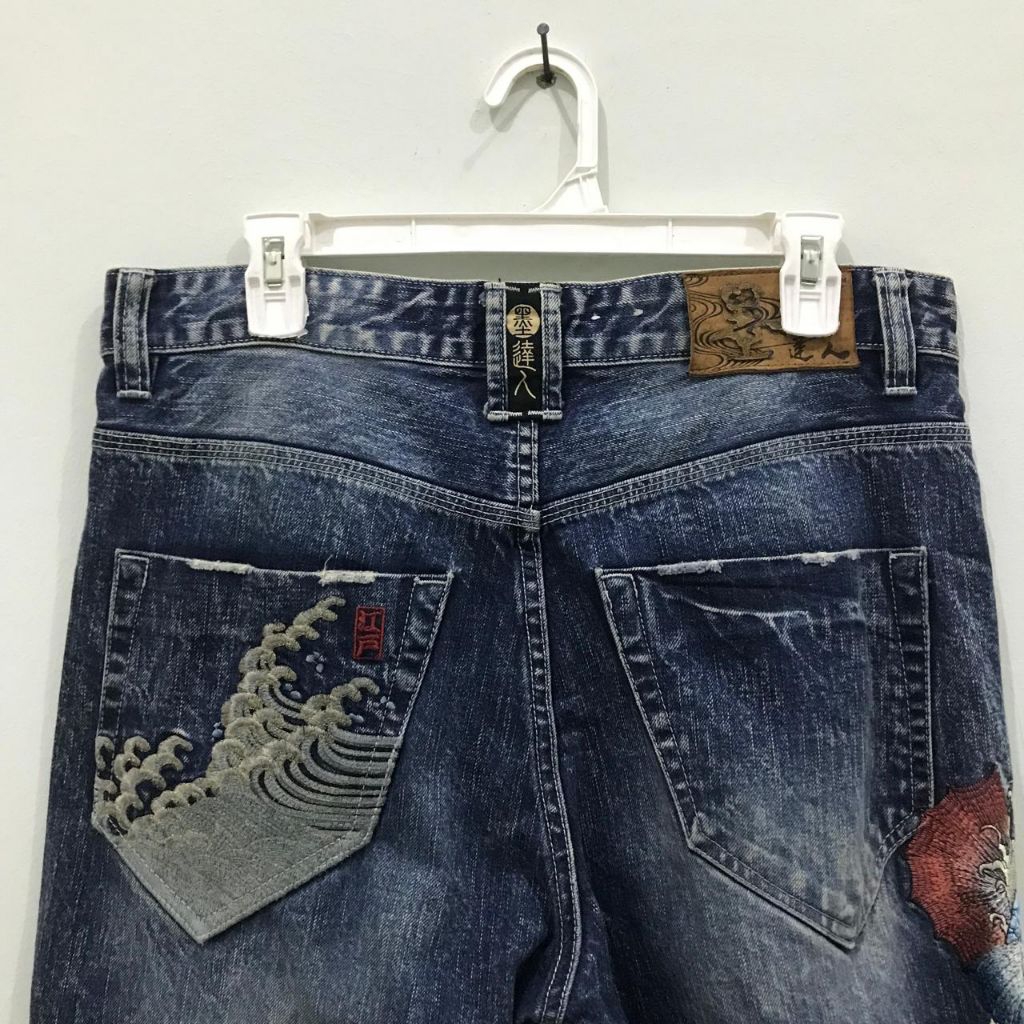 celana Jeans Big Train Sukajan Koi