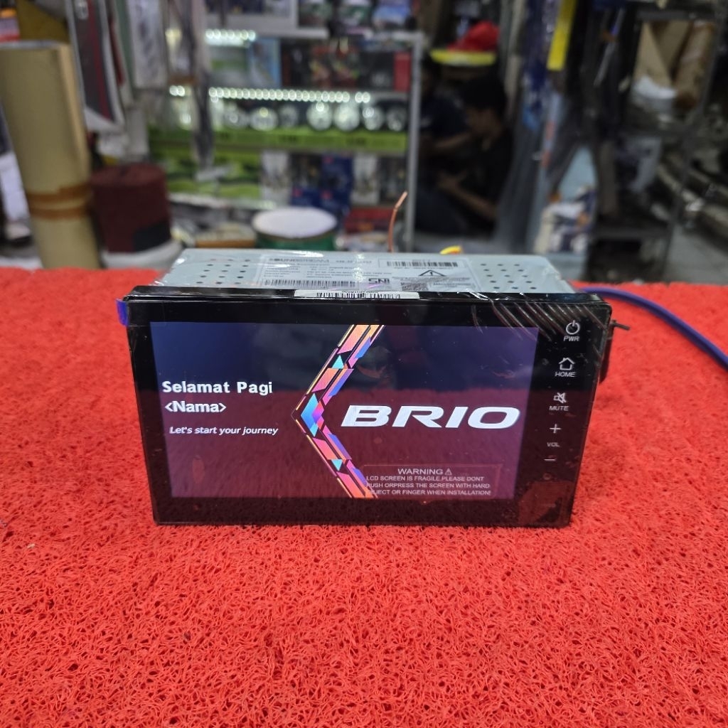 Head Unit Honda BRIO E Satya 2024 SOUNDSTREAM Bluetooth USB Radio FM AM Orisinil