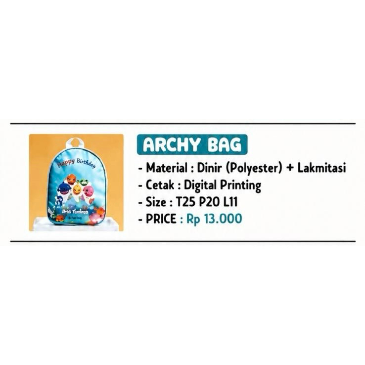 ARCHY BAG