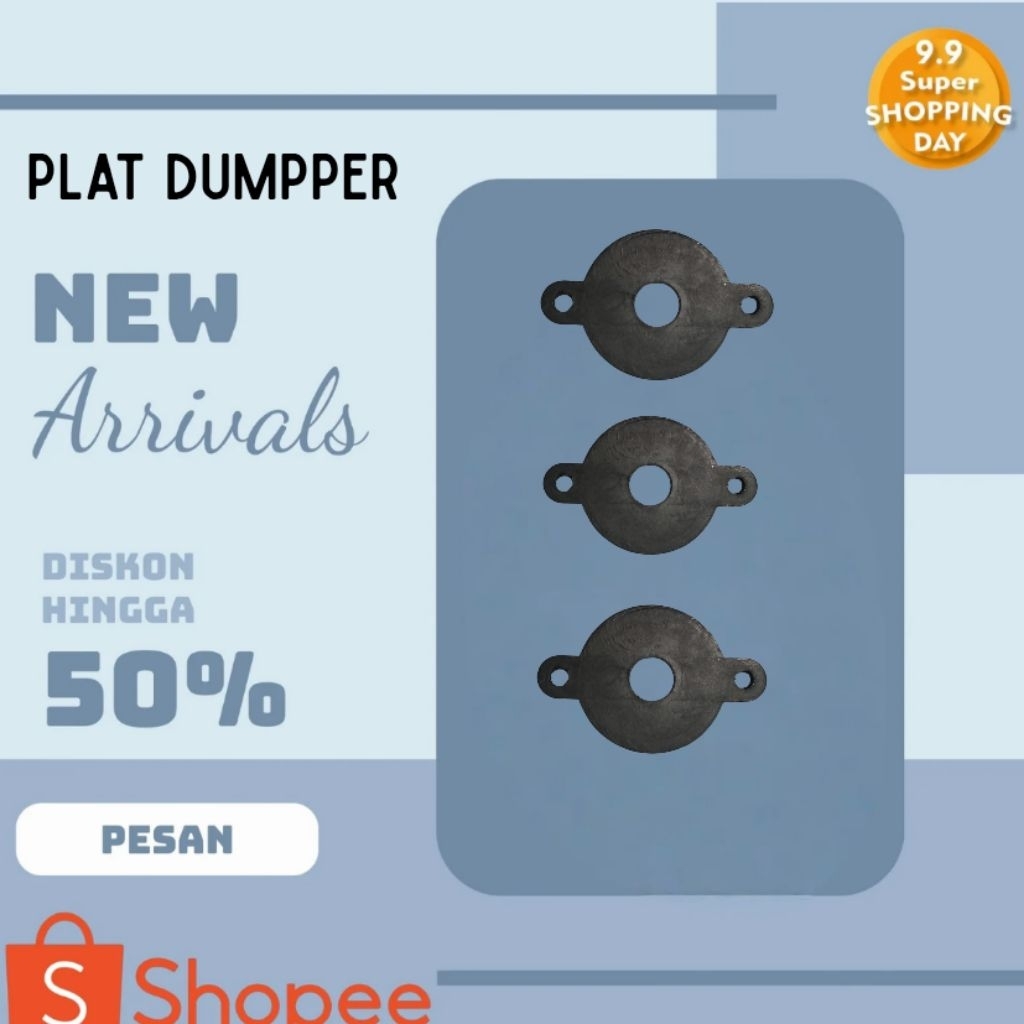 PLAT DUMPER ( DUDUKAN PLAT SHUTTER) IR 6570 IRA 6075 6275