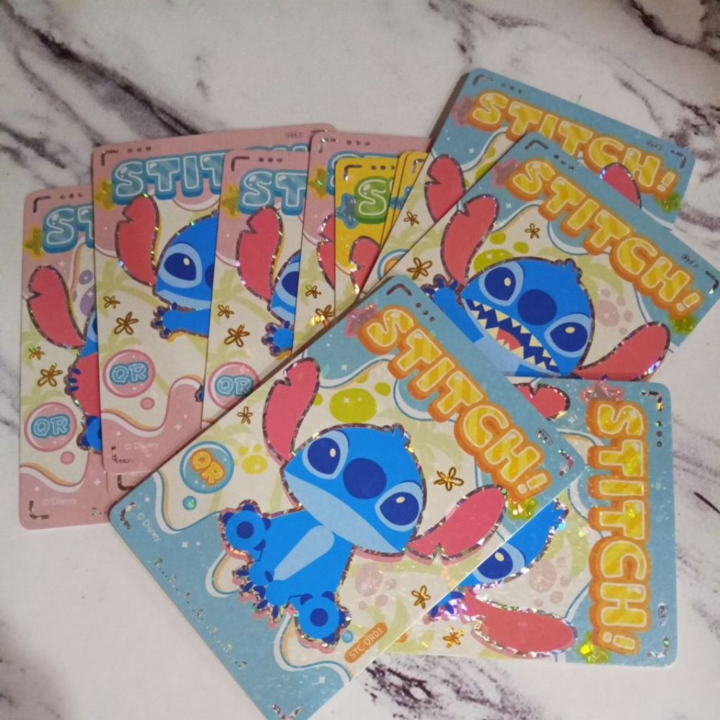 QR Lilo & Stitch, Kartu Lilo & Stitch