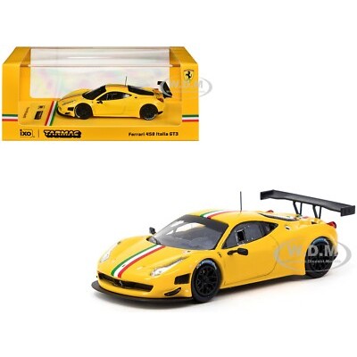 Tarmac 1/64 Ferrari 458 Italia Gt3 Yellow