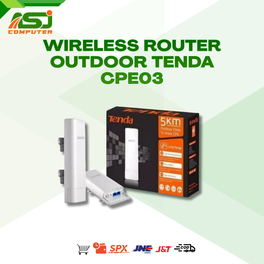 WIRELESS ROUTER OUTDOOR TENDA CPE03