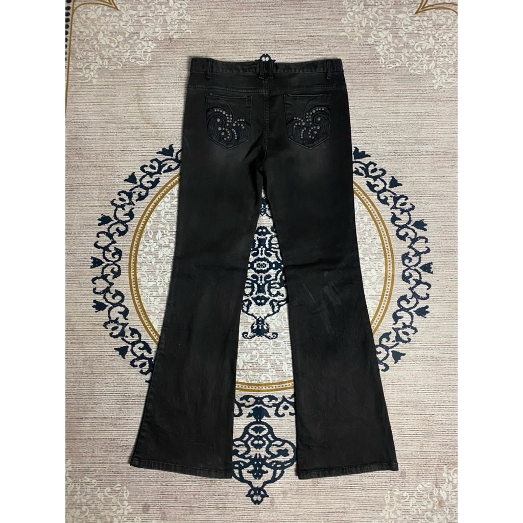 ZEROTIME Flare Jeans Clawmark Denim Bootcut (tornado mart)