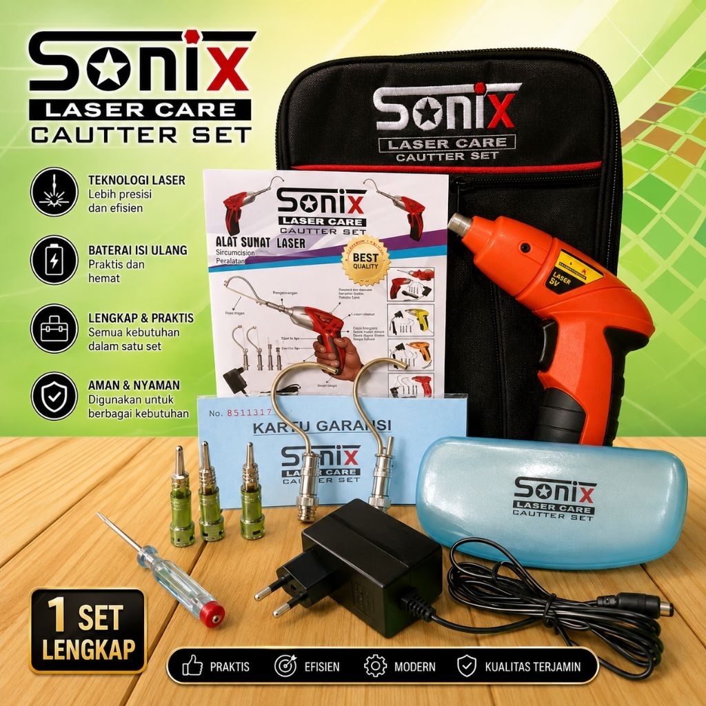 Sonix alat sunat laser / sonix khitanan anak dewasa sonix cauter alat sunat laser