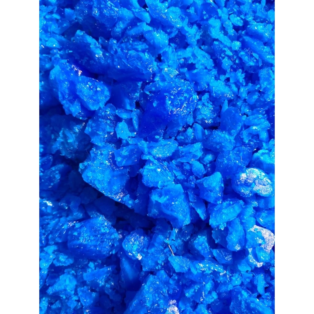 Terusi Kristal 1 kg / Copper Sulphat / Anti lumut kolam renang / Terusi