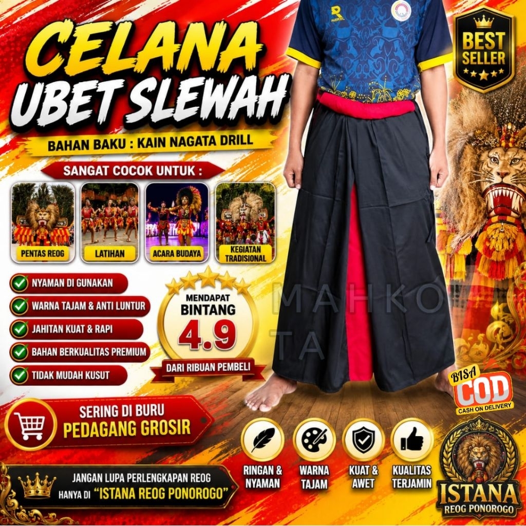 CELANA UBET SLEWAH / CELANA UBET WAROK / CELANA UBET REOG / CELANA UBET BOPO