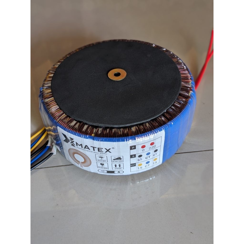 Trafo Toroid 10A Murni 65V CT