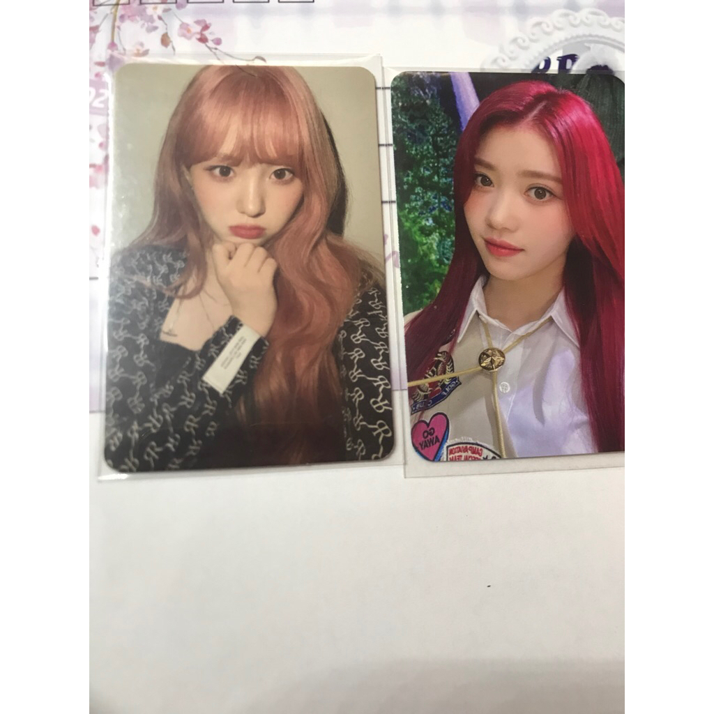 KEPLER xiaoting chaehyun official pc photocard first impact doublast