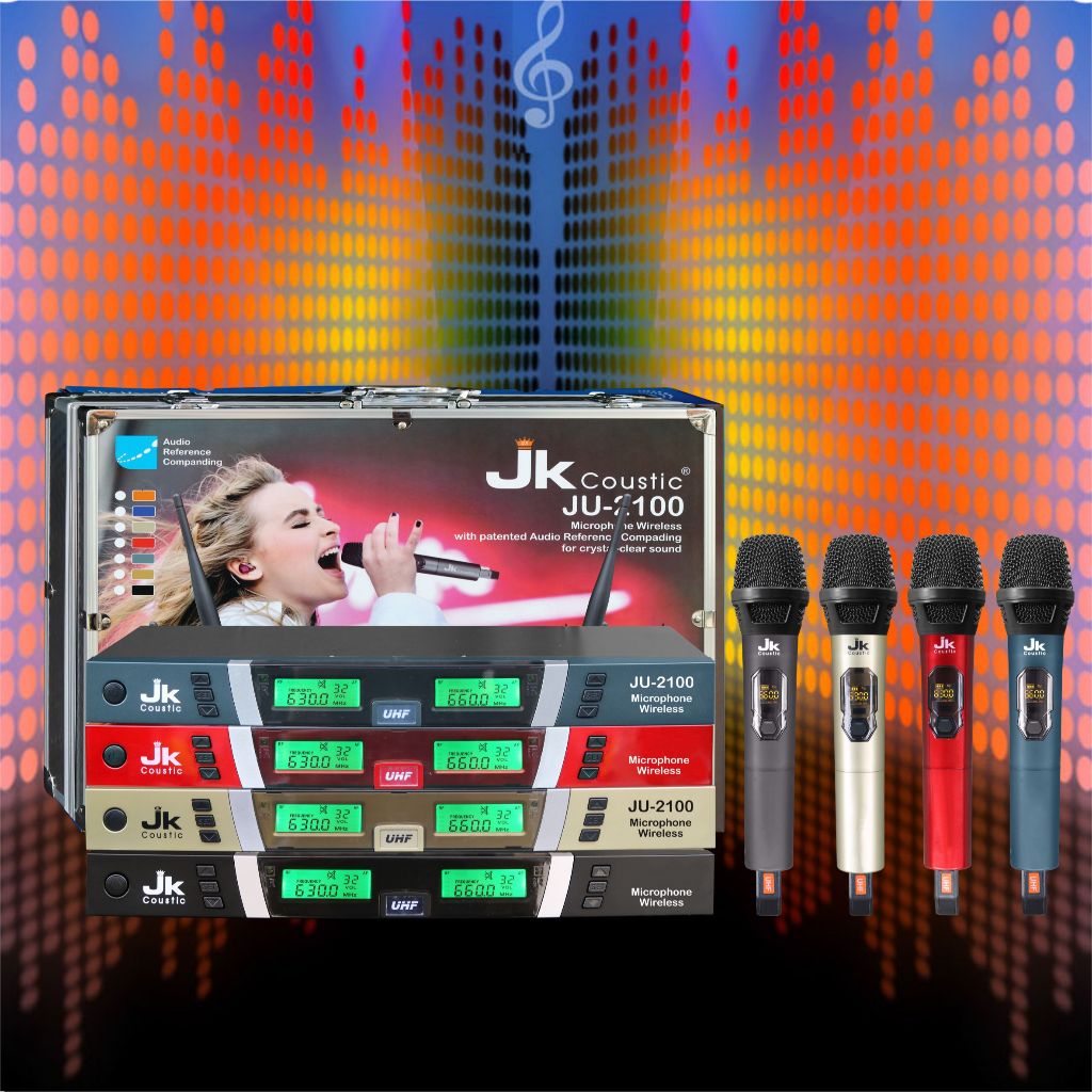 Microphone wirelees Jk coustic JU 2100
