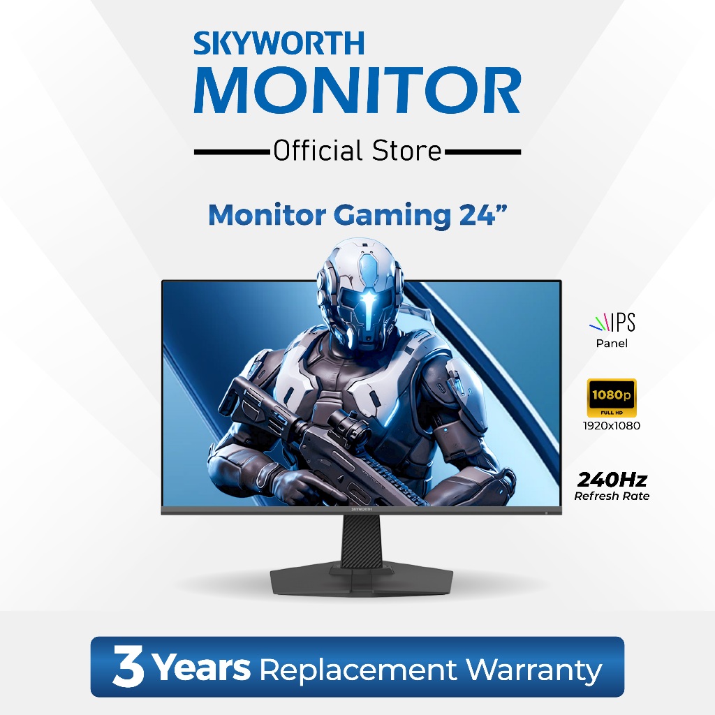 SKYWORTH MONITOR 24" FHD 240HZ