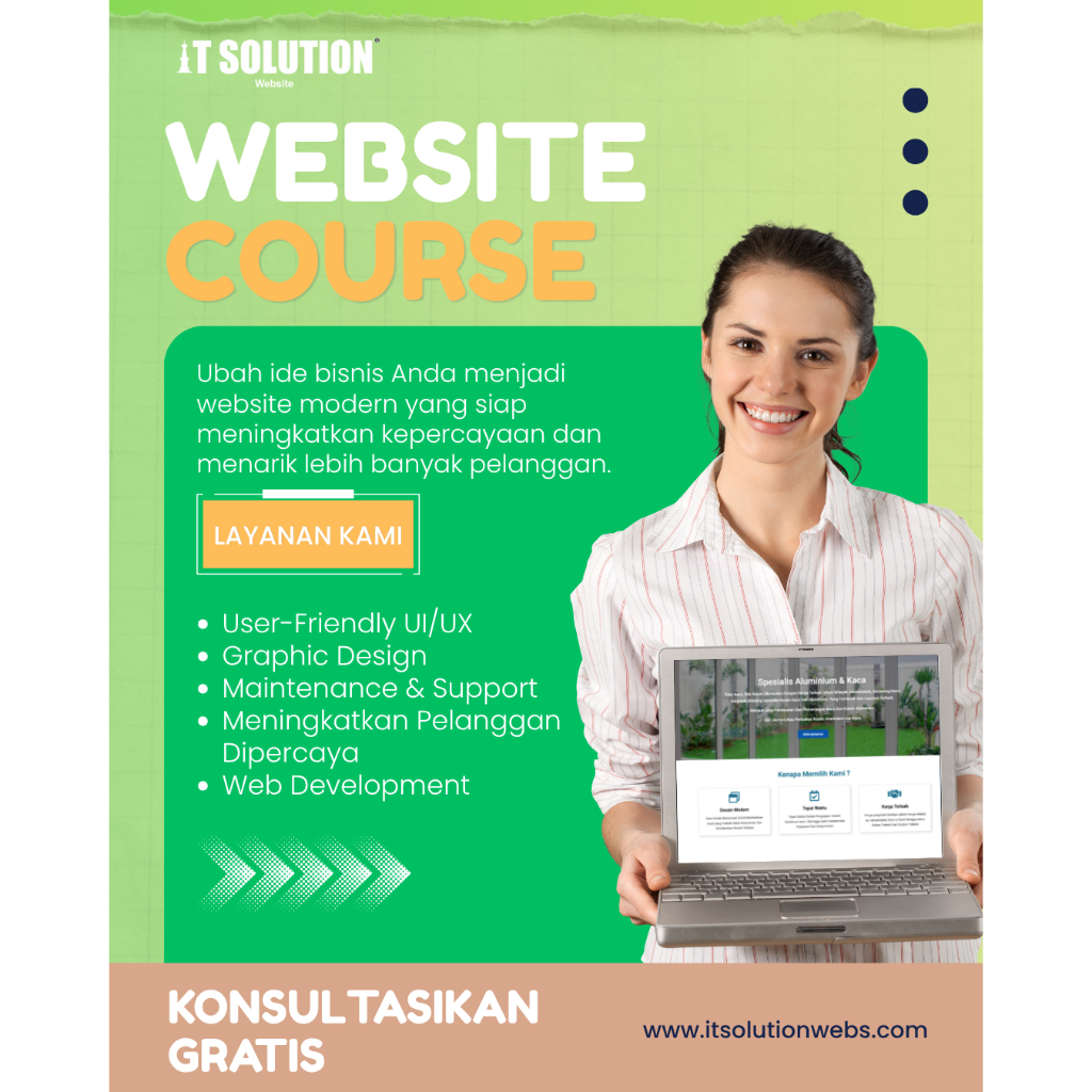 Paket Website Course Online – Sistem LMS, Kelas Online & E-Learning Profesional