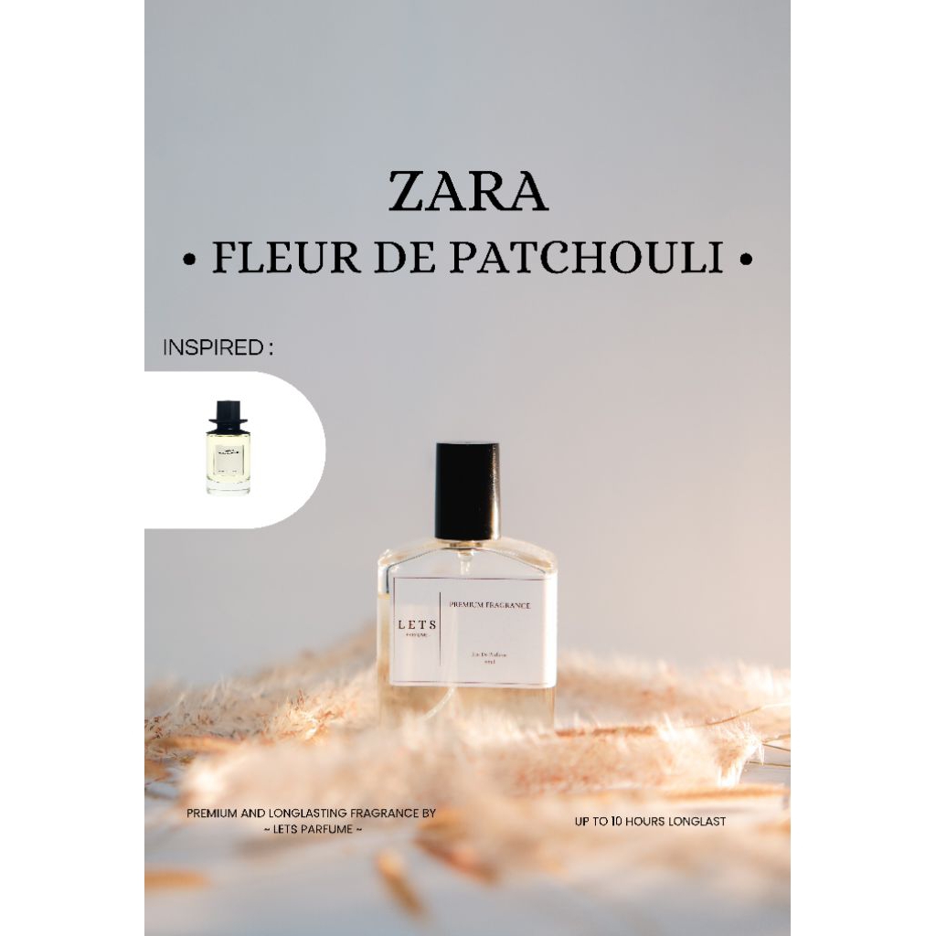 Best Seller Parfum FLEUR DE PATCHOULI Premium  | Refil Parfum | Letsparfume