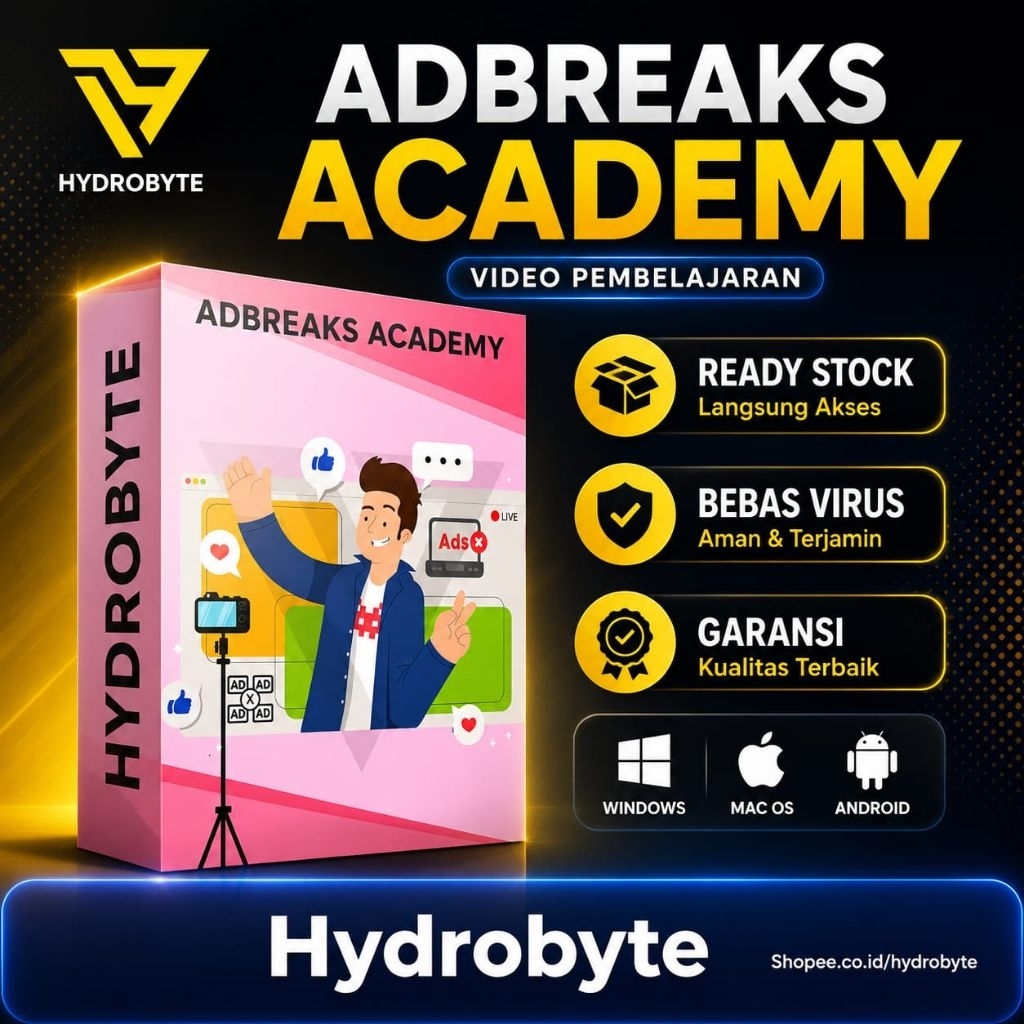 [T0123] VIDEO BELAJAR FB ADBREAKS ACADEMY