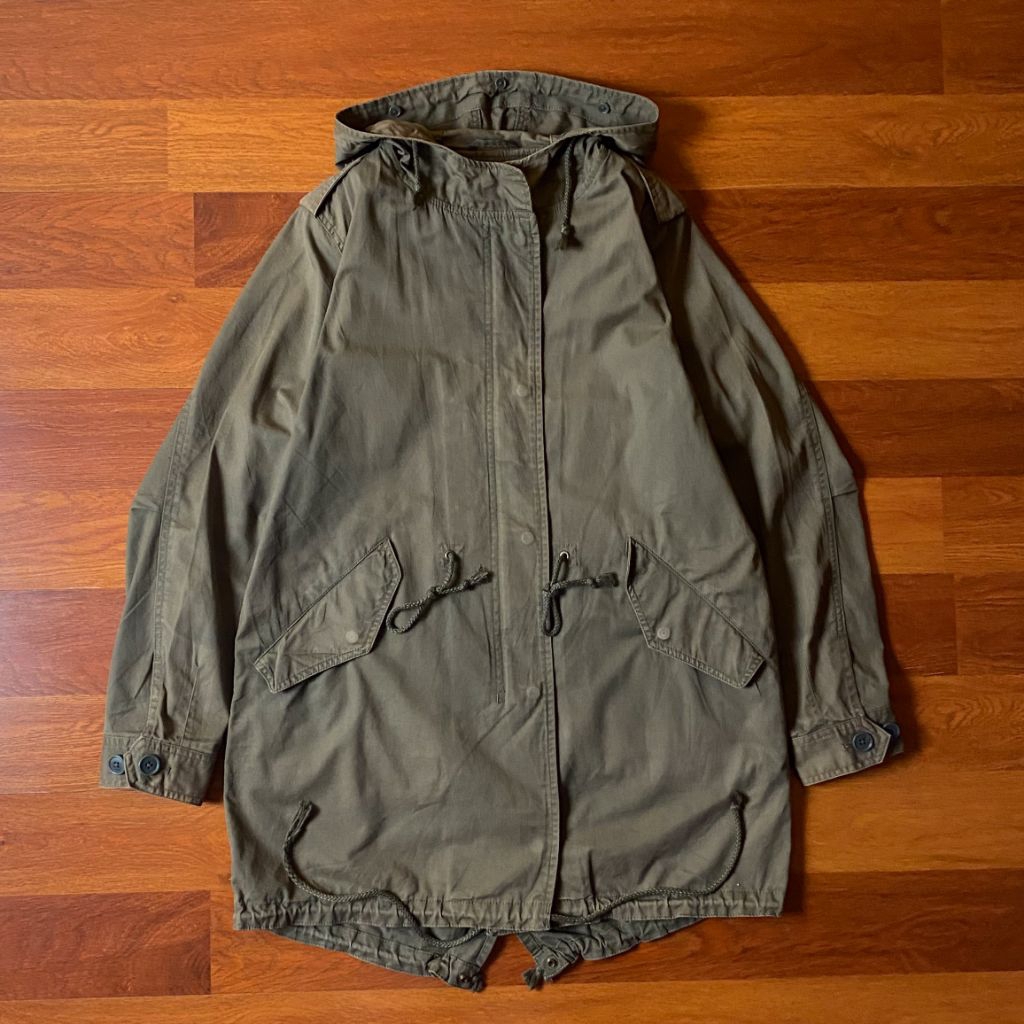  Muji ryohin keikaku fishtail jacket ( M ) pria